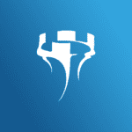 logo KNSB, blauwe toren