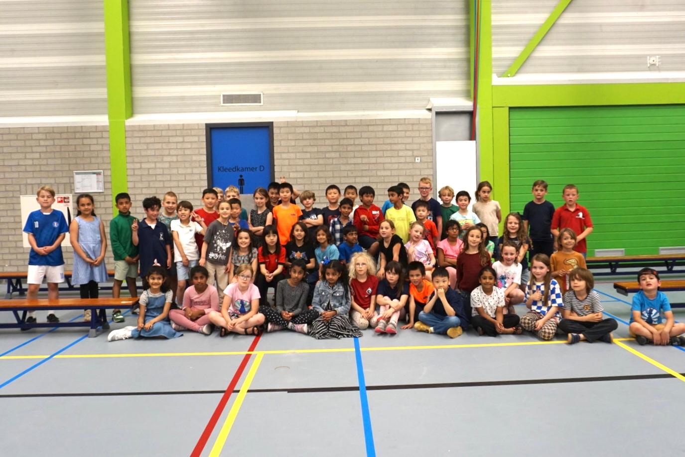 Alle 120 deelnemers aan de Nationale Pupillendag 2024 in Spijkenisse (foto organisatie)