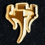 Speldje voor Lidmaatschap van Verdienste van de KNSB (foto Frans Peeters)