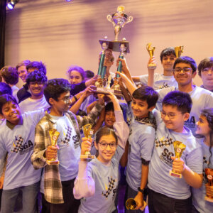 Winnende team van Huttontoernooi 2025, de SGA (foto Harry Gielen)