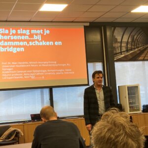 Marc Hendriks tijdens masterclass