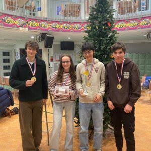 Winnende team van ASV-A1 (foto website ASV)