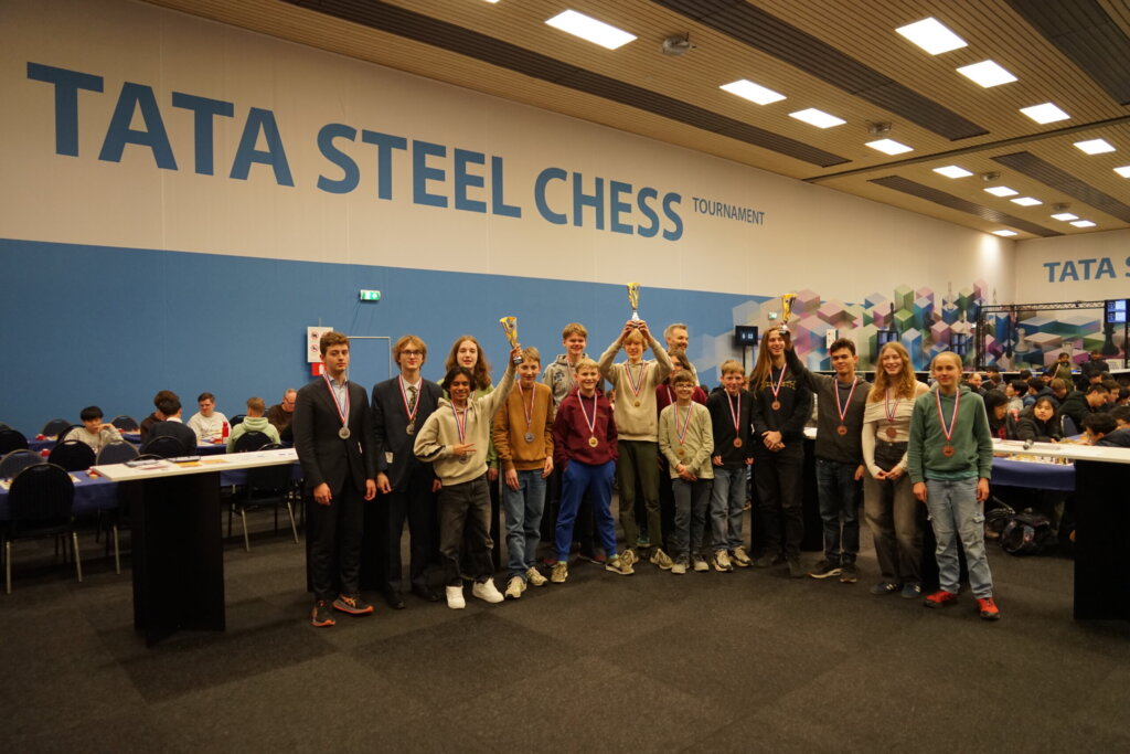 Top 3 van categorie 4 (foto EvB)