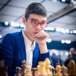 Faustino Oro is 12 jaar - Foto FIDE Lennart Ootes