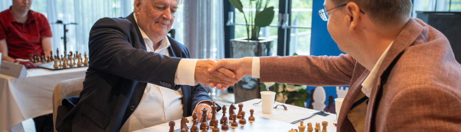 Jan Timman op het NK 2024