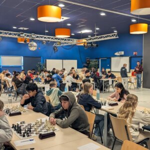 Speelzaal kwalificatie 4 NK ABC Groningen (foto org)