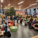 Het NK snelschaak clubteams werd gespeeld in het Cartesius Lyceum Amsterdam (foto org)