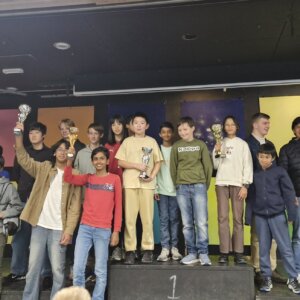 Het winnende HSB team bij het Huttontoernooi 2026 in Zoetermeer (foto org)