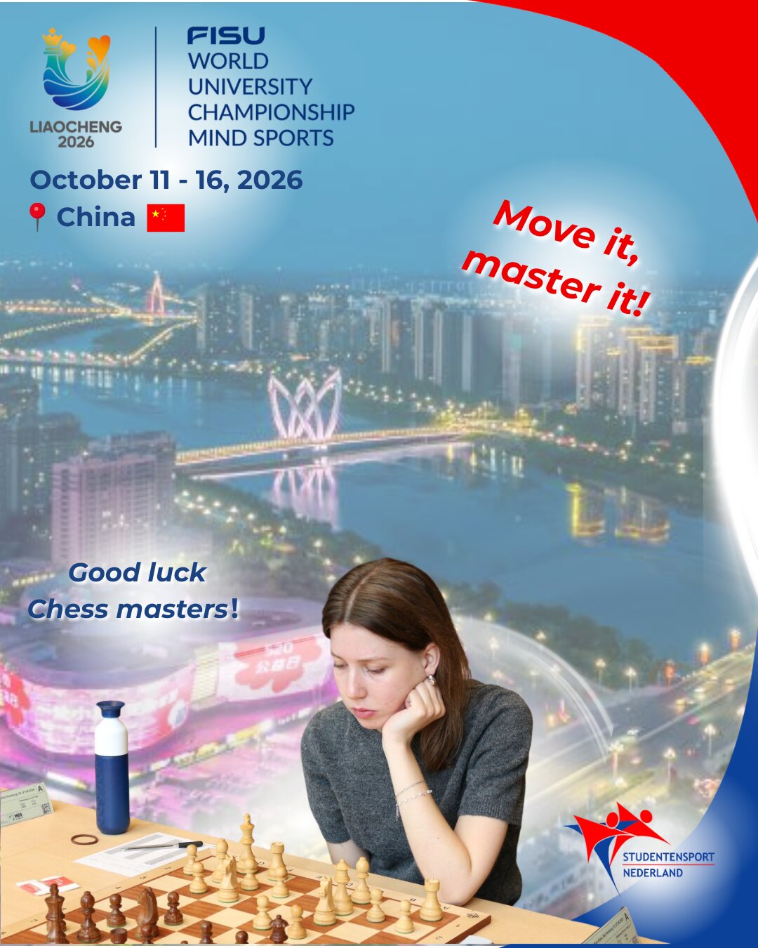 Affiche van de FISU Mind Games 2026